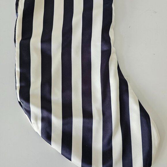 New JO MALONE Black Yellow Stripe Xmas Christmas Stocking - Pair of 2 - LTD ED - Picture 5 of 5